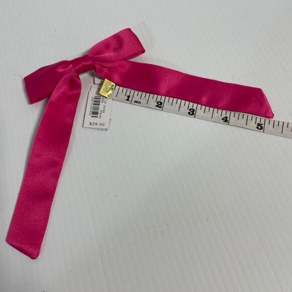 J. Crew Set of TWO Hair Bow Barrette Accessories OS NWT - Picture 5 of 10